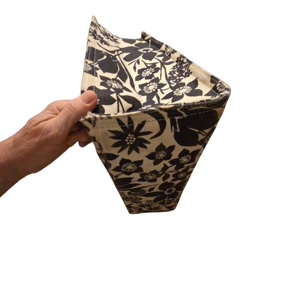 VTG Spartina 449 Duffle Bag & Makeup/Travel Bag Linen Leather Retired RARE - Picture 14 of 16